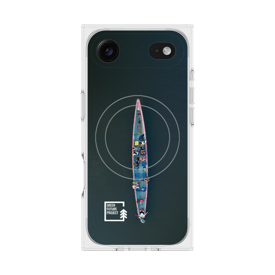 Premium Square Case with MagSafe［ Green Future Project - Landscape2 ］