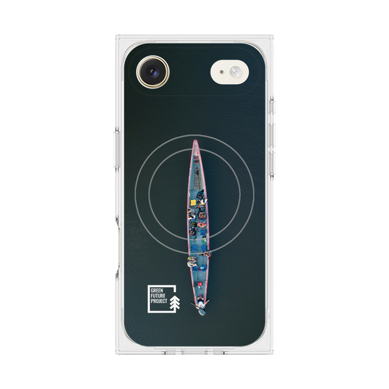 Premium Square Case with MagSafe［ Green Future Project - Landscape2 ］