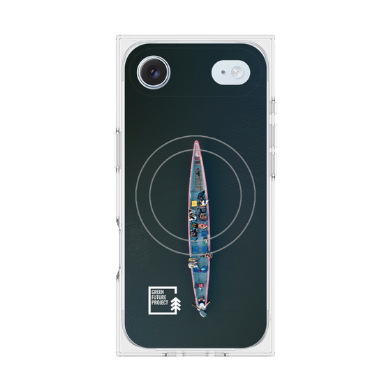 Premium Square Case with MagSafe［ Green Future Project - Landscape2 ］