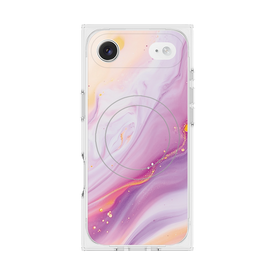 Premium Square Case with MagSafe［ Color Rain - Original - Moonlit Mauve ］