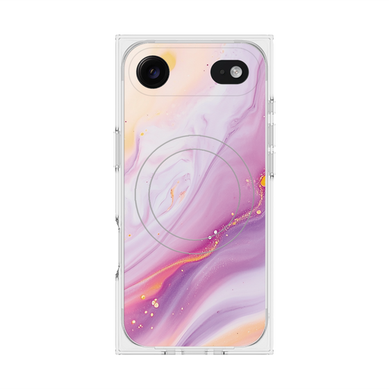 Premium Square Case with MagSafe［ Color Rain - Original - Moonlit Mauve ］