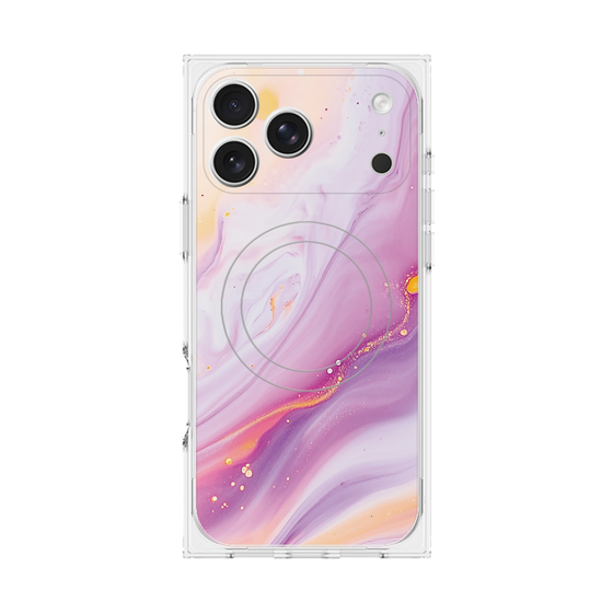 Premium Square Case with MagSafe［ Color Rain - Original - Moonlit Mauve ］