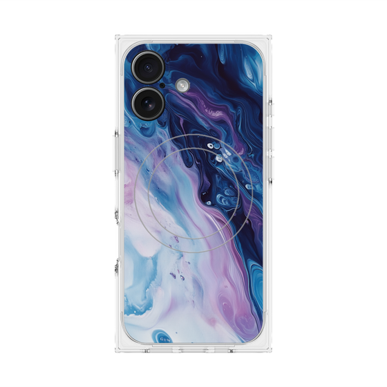 Premium Square Case with MagSafe［ Color Rain - Original - Twilight Ink ］