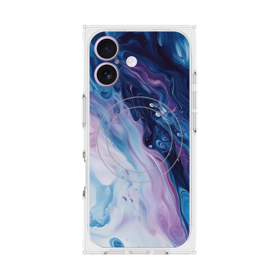 Premium Square Case with MagSafe［ Color Rain - Original - Twilight Ink ］