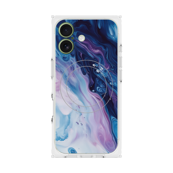 Premium Square Case with MagSafe［ Color Rain - Original - Twilight Ink ］