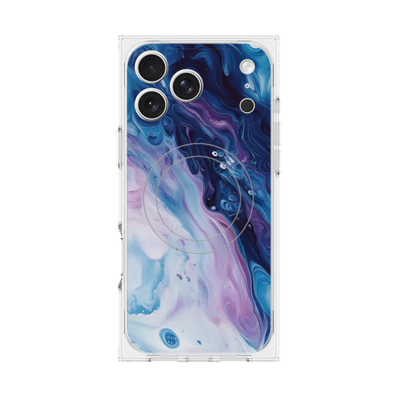 Premium Square Case with MagSafe［ Color Rain - Original - Twilight Ink ］