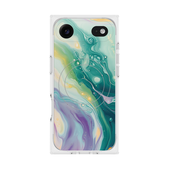 Premium Square Case with MagSafe［ Color Rain - Original - Dusky Forest ］