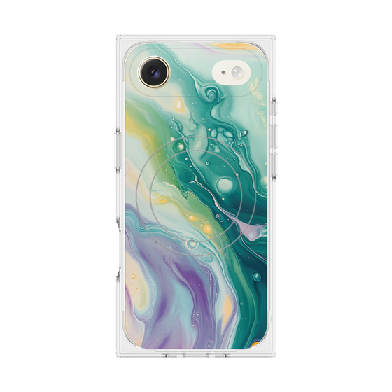 Premium Square Case with MagSafe［ Color Rain - Original - Dusky Forest ］