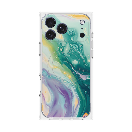 Premium Square Case with MagSafe［ Color Rain - Original - Dusky Forest ］