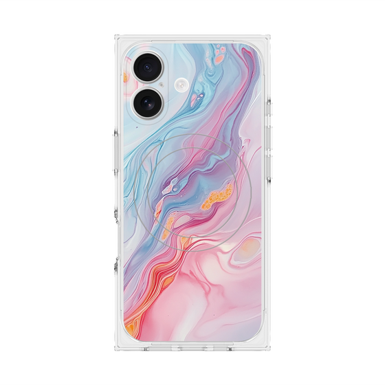 Premium Square Case with MagSafe［ Color Rain - Original - Dream Veil ］