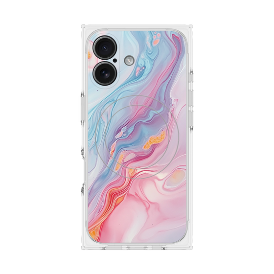 Premium Square Case with MagSafe［ Color Rain - Original - Dream Veil ］