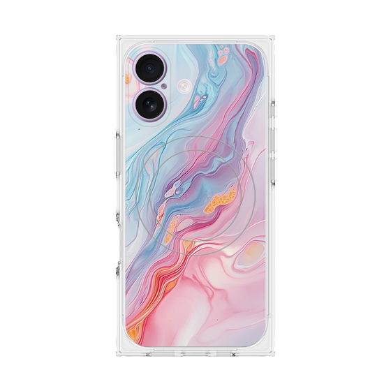 Premium Square Case with MagSafe［ Color Rain - Original - Dream Veil ］