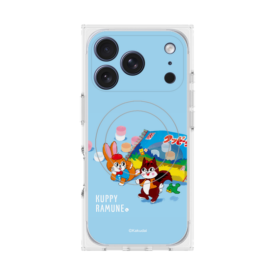 Premium Square Case with MagSafe［ Kuppy Ramune - Drawing 1 ］