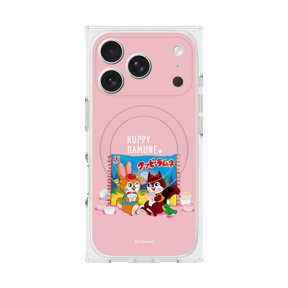 Premium Square Case with MagSafe［ Kuppy Ramune - Drawing 2 ］