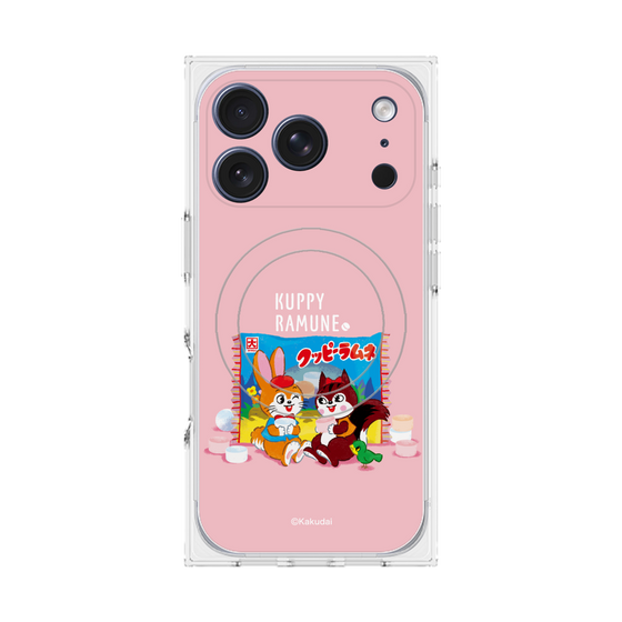 Premium Square Case with MagSafe［ Kuppy Ramune - Drawing 2 ］