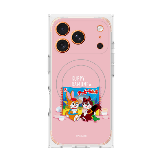 Premium Square Case with MagSafe［ Kuppy Ramune - Drawing 2 ］