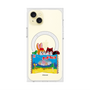Premium Square Case with MagSafe［ Kuppy Ramune - Drawing 3 ］