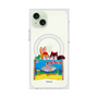 Premium Square Case with MagSafe［ Kuppy Ramune - Drawing 3 ］