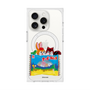 Premium Square Case with MagSafe［ Kuppy Ramune - Drawing 3 ］