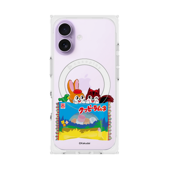 Premium Square Case with MagSafe［ Kuppy Ramune - Drawing 3 ］