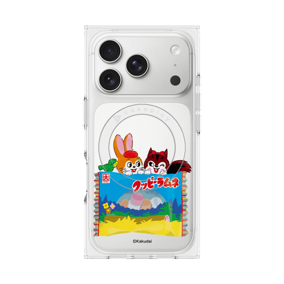 Premium Square Case with MagSafe［ Kuppy Ramune - Drawing 3 ］