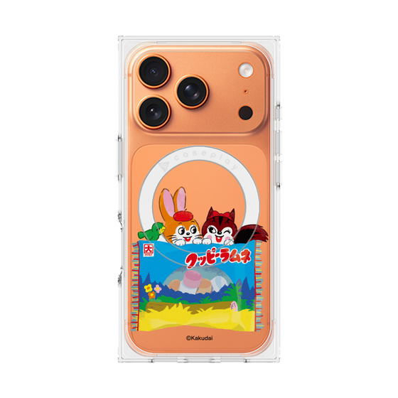 Premium Square Case with MagSafe［ Kuppy Ramune - Drawing 3 ］