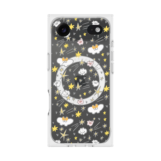 Premium Square Case with MagSafe［ Mokmokchan - Stars ］