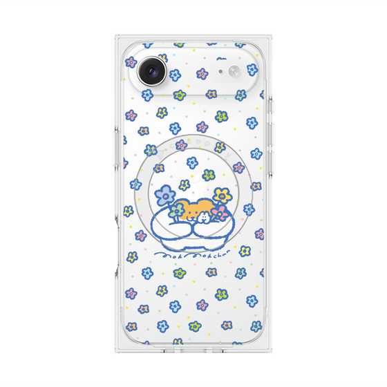 Premium Square Case with MagSafe［ Mokmokchan - Flowers ］