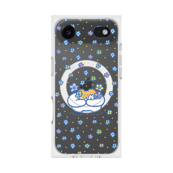 Premium Square Case with MagSafe［ Mokmokchan - Flowers ］