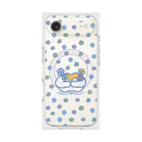 Premium Square Case with MagSafe［ Mokmokchan - Flowers ］