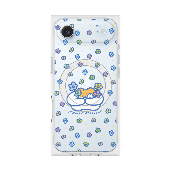 Premium Square Case with MagSafe［ Mokmokchan - Flowers ］