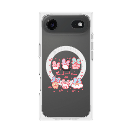 Premium Square Case with MagSafe［ Mokmokchan - Ribbons ］