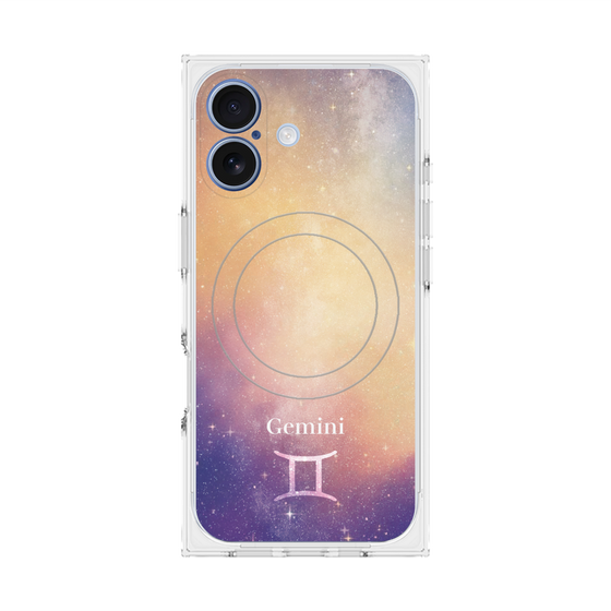 Premium Square Case with MagSafe［ STARRY SIGNS - Original - Gemini ］