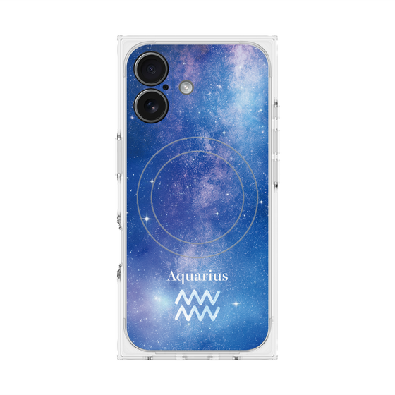 Premium Square Case with MagSafe［ STARRY SIGNS - Original - Aquarius ］