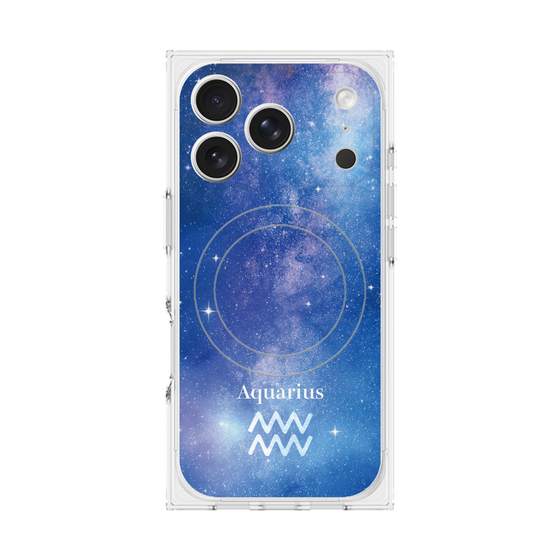 Premium Square Case with MagSafe［ STARRY SIGNS - Original - Aquarius ］