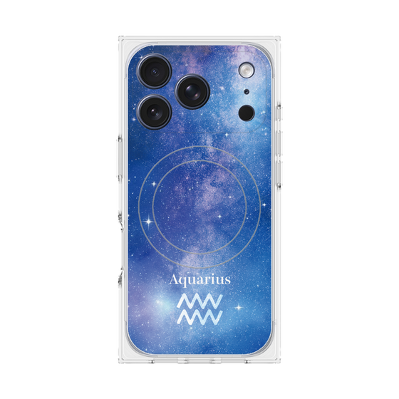 Premium Square Case with MagSafe［ STARRY SIGNS - Original - Aquarius ］