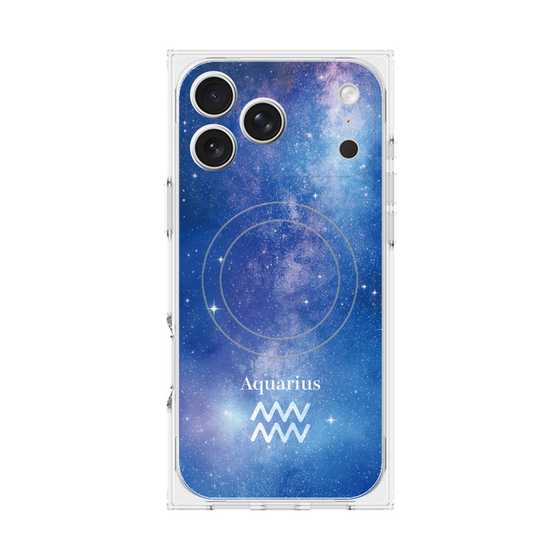 Premium Square Case with MagSafe［ STARRY SIGNS - Original - Aquarius ］
