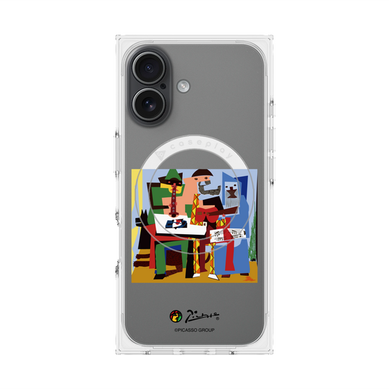 Premium Square Case with MagSafe［ PICASSO - Three Musicians ］