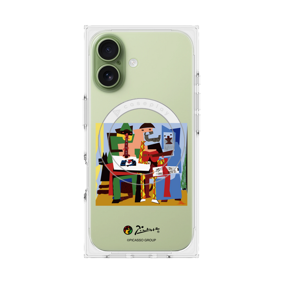 Premium Square Case with MagSafe［ PICASSO - Three Musicians ］