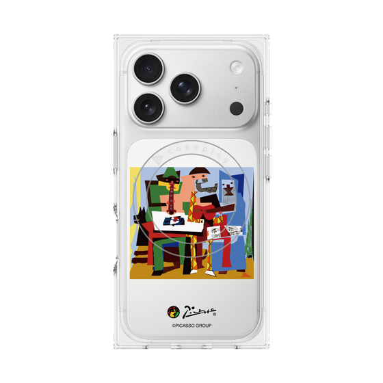 Premium Square Case with MagSafe［ PICASSO - Three Musicians ］