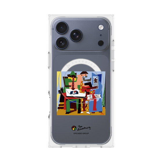 Premium Square Case with MagSafe［ PICASSO - Three Musicians ］
