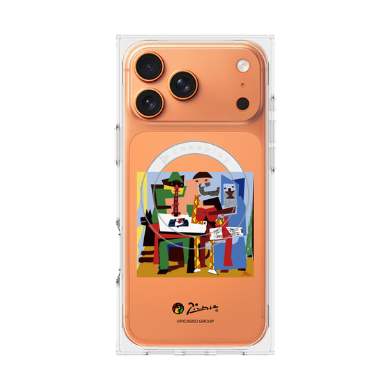 Premium Square Case with MagSafe［ PICASSO - Three Musicians ］