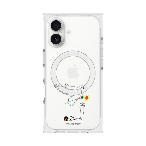 Premium Square Case with MagSafe［ PICASSO - Dove of Peace ］