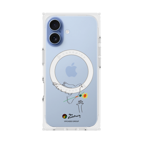 Premium Square Case with MagSafe［ PICASSO - Dove of Peace ］