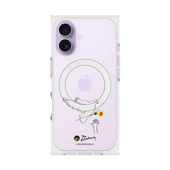 Premium Square Case with MagSafe［ PICASSO - Dove of Peace ］