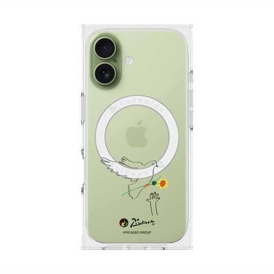 Premium Square Case with MagSafe［ PICASSO - Dove of Peace ］