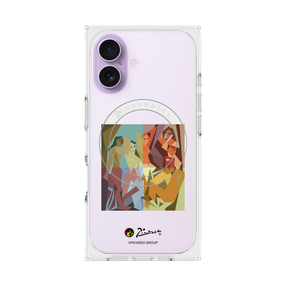 Premium Square Case with MagSafe［ PICASSO - Les Demoiselles d'Avignon ］
