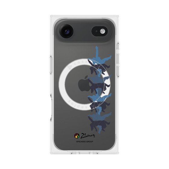 Premium Square Case with MagSafe［ PICASSO - Running on the Beach ］