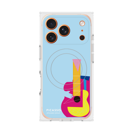 Premium Square Case with MagSafe［ PICASSO - Guitar ］