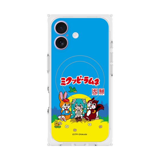 Premium Square Case with MagSafe［ Hatsune Miku × Kuppy Ramune - Package ］